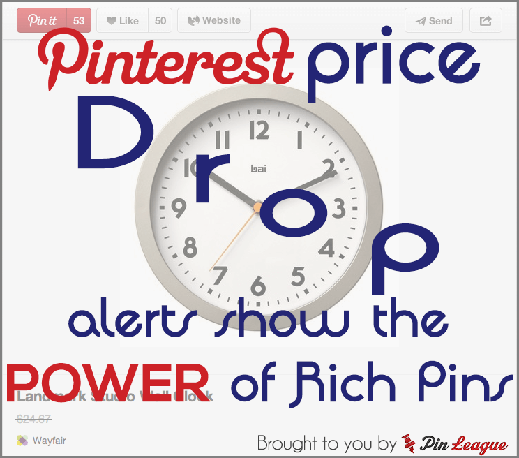Pinterest Price Drop Alerts Show The Power of Rich Pins - PinLeague